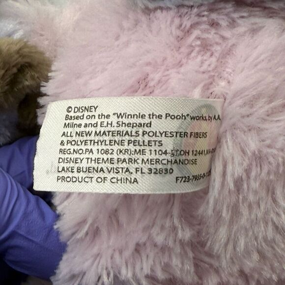 Disneyland Disney Parks Stuffed Pastel Eeyore Rattle Chime Plush Toy - 8-9” tall - Picture 8 of 11